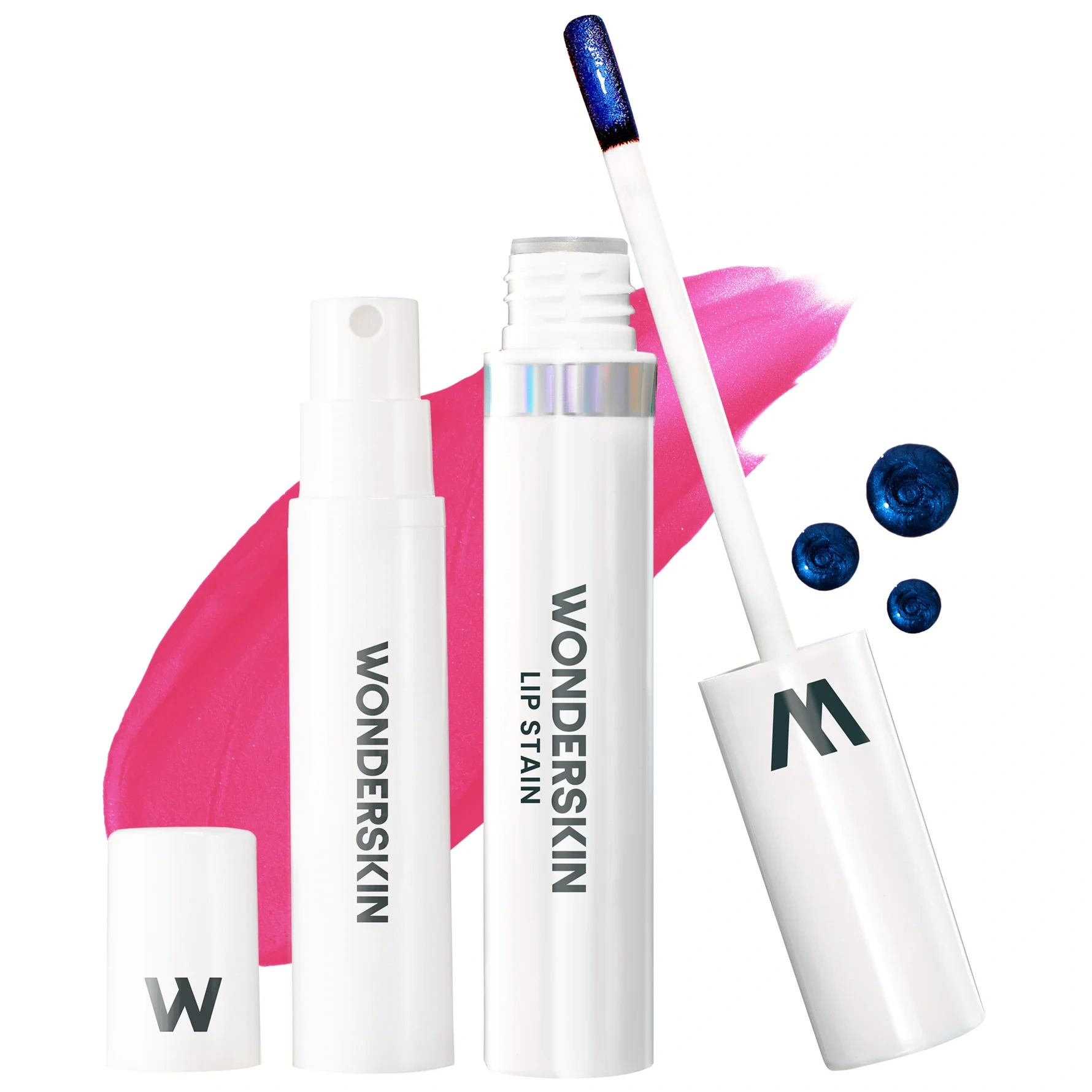 Wonderskin Wonder Blading Lip Stain Kit Neon Rose