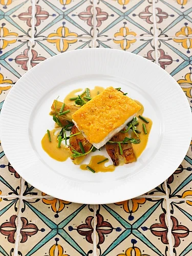 Fisk med apelsin & citronsalsa MSC