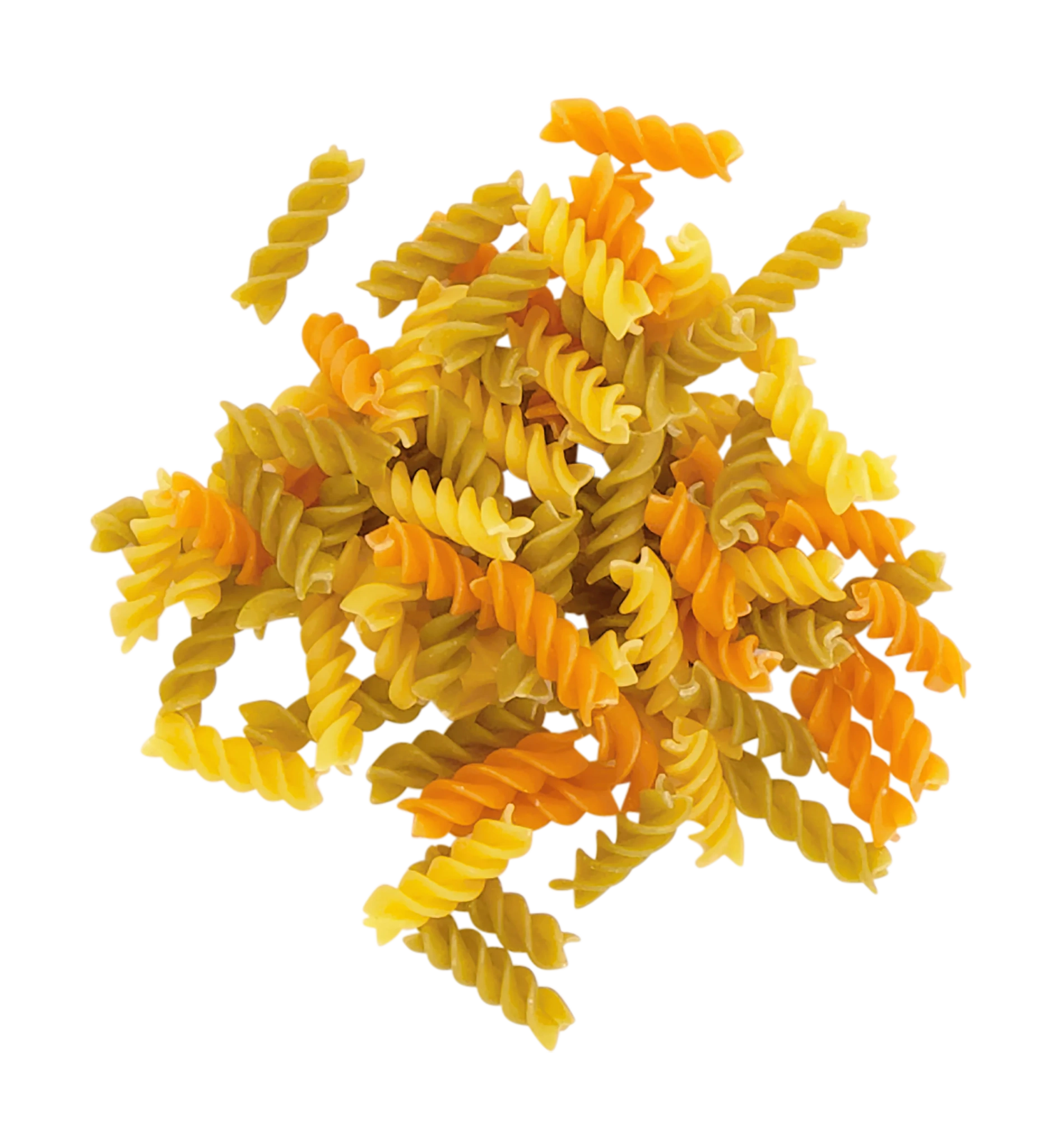 Fusilli tricolore