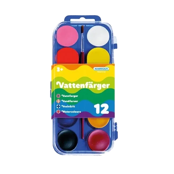 Malekatt Vannfarger