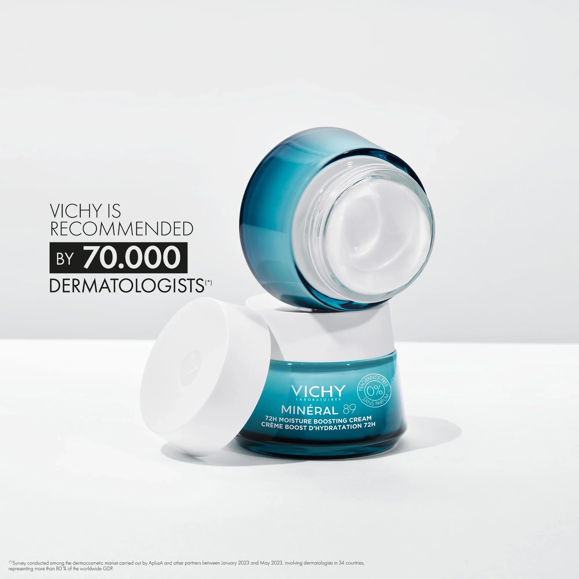 Vichy Minéral 89 72H Moisture Boosting Cream, 50 ml