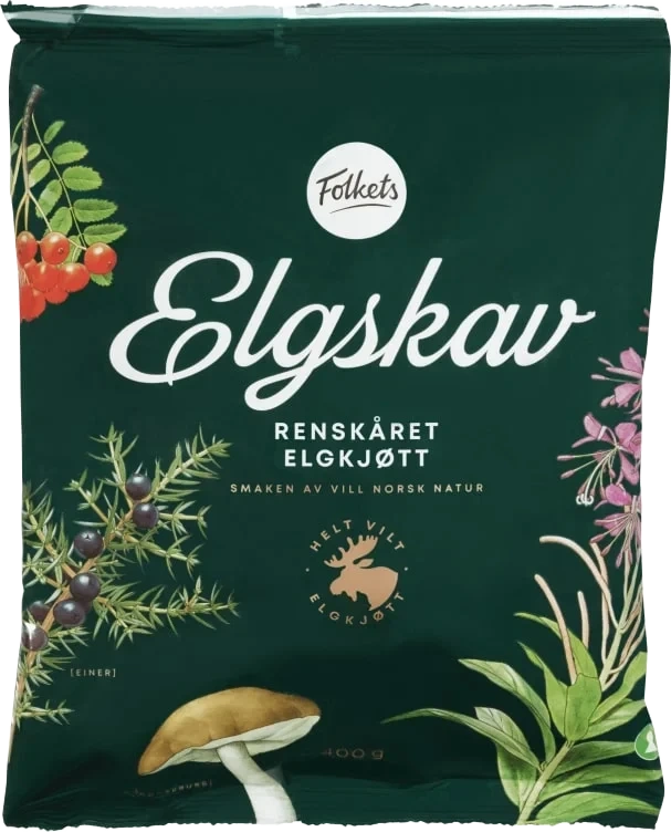 Elgskav 400g Folkets
