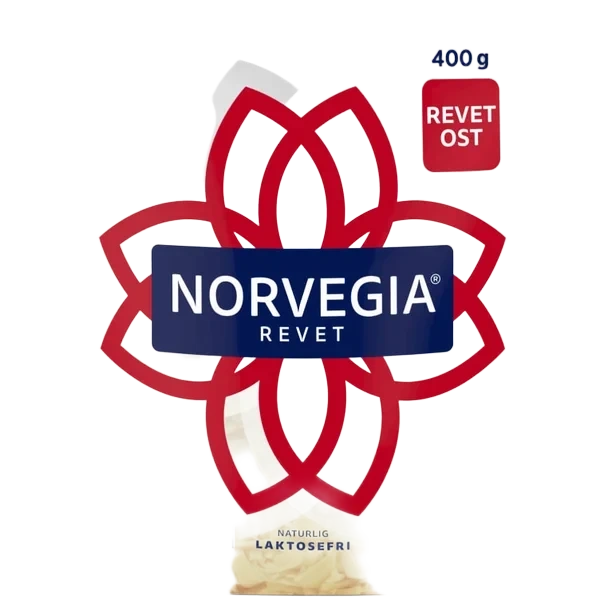 Norvegia Revet 400g Tine