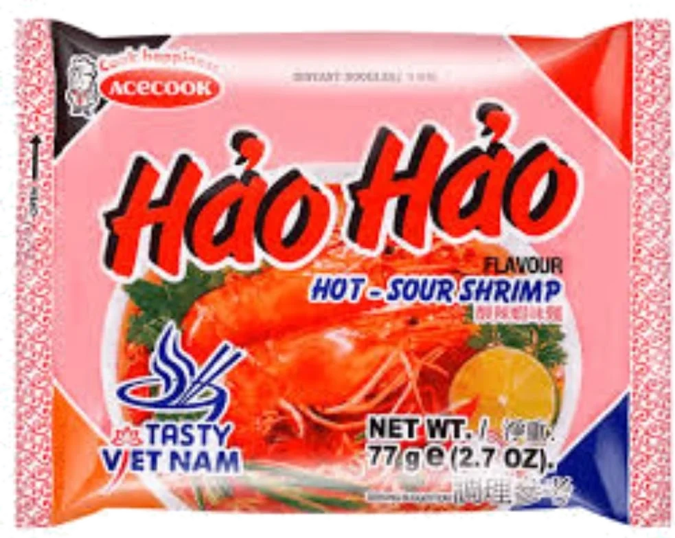 Hao Hao Hot & Sour Shrimp 77g