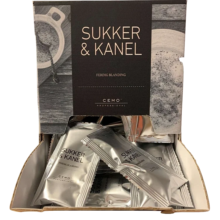 Sukker/kanel porsjon    100stk