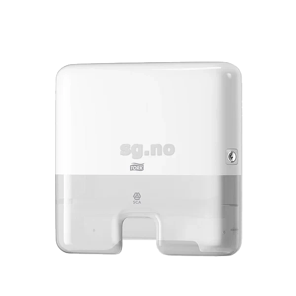 Interfold Mini Hvit Dispenser Tork