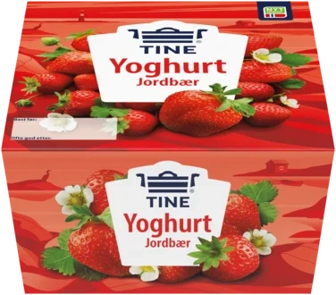 Yoghurt alltid jordbær 4x150g