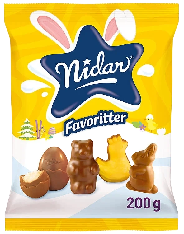 Påske Favoritter 225g Nidar