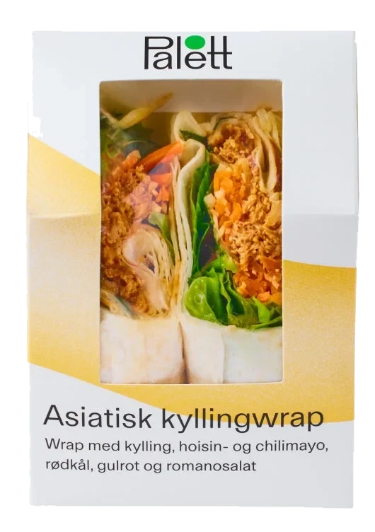 Kyllingwrap Asiatisk 225g Palett