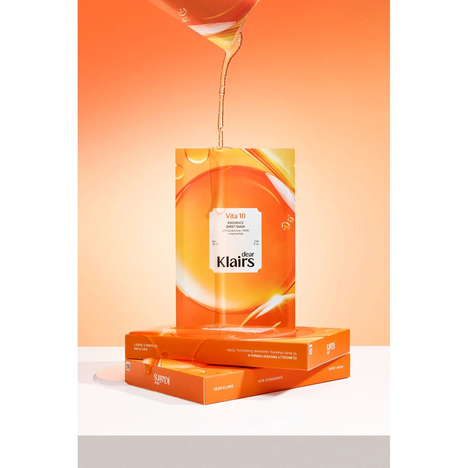 Klairs Vita 10 Radiance Sheet Mask, 1 stk.