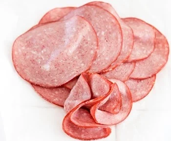 Hushållsmedwurst skivad