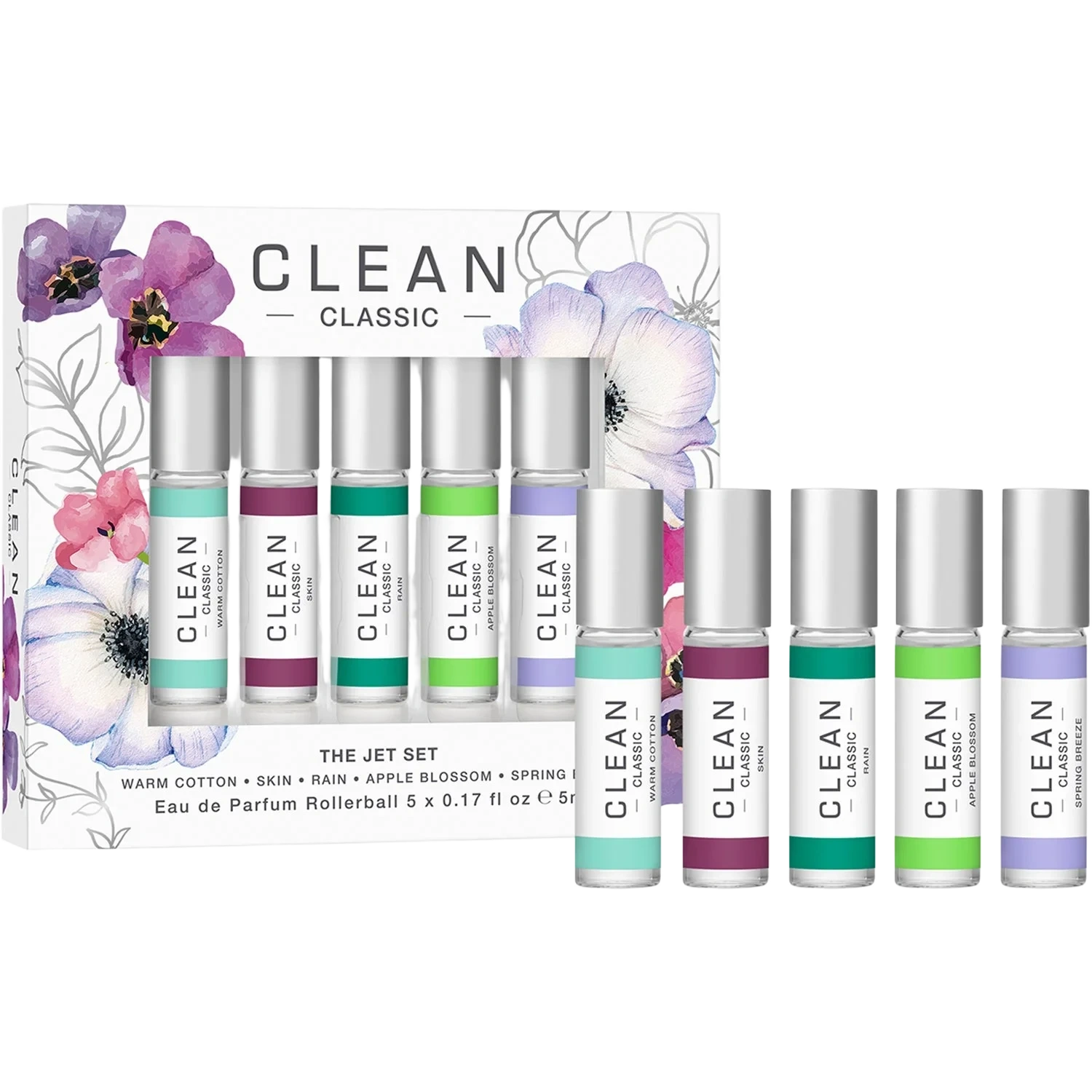 Clean Classic Layering Rollerball 5 x 5 ml