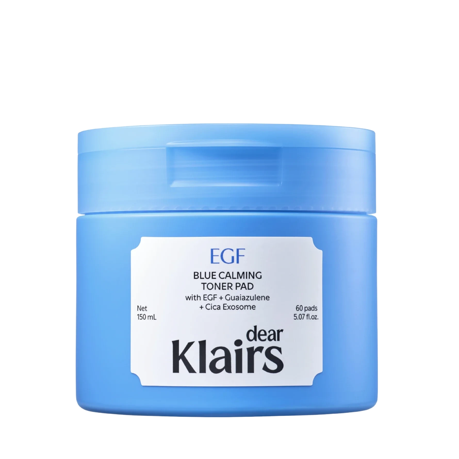 KLAIRS EGF Blue Calming Toner Pad 60 pcs