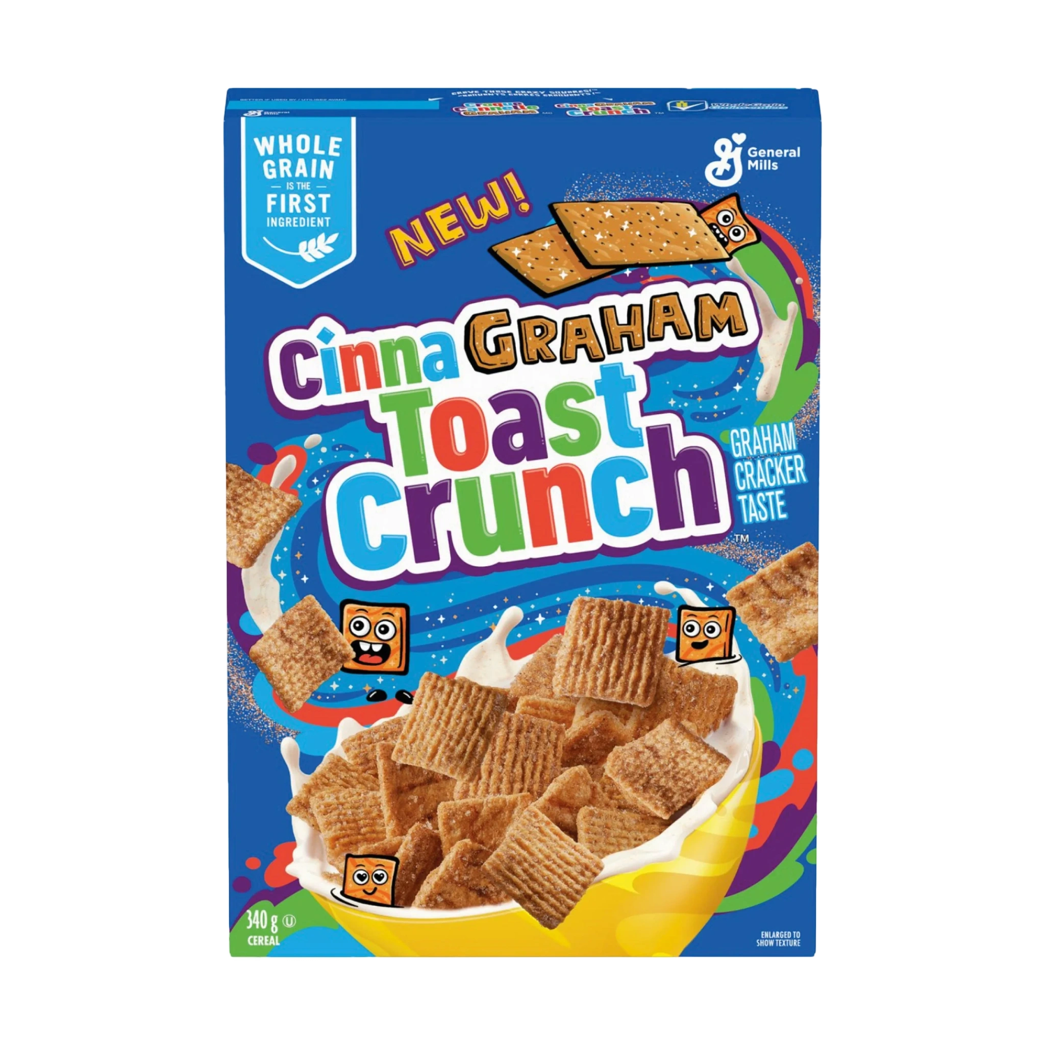 CinnaGraham Toast Crunch 340 g DATOVARE