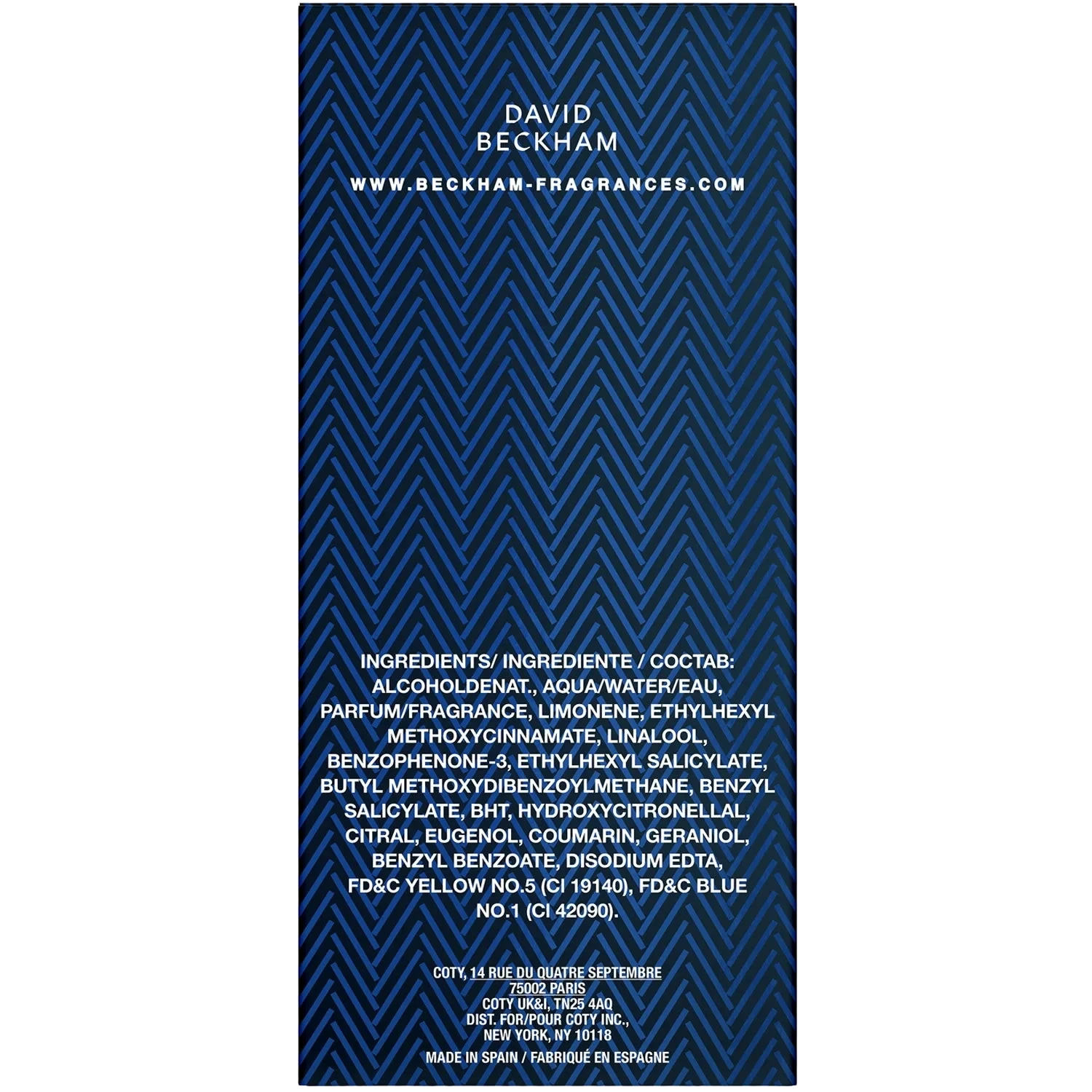 David Beckham Classic Blue EdT 100 ml
