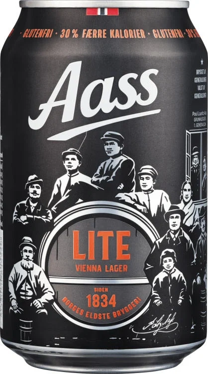 Aass Lite Vienna Lager 0,33l boks