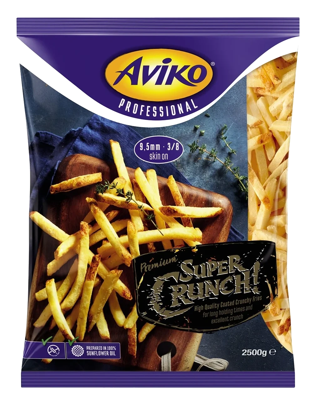 Pommes Frites SuperCrunch Skin On 9,5 mm