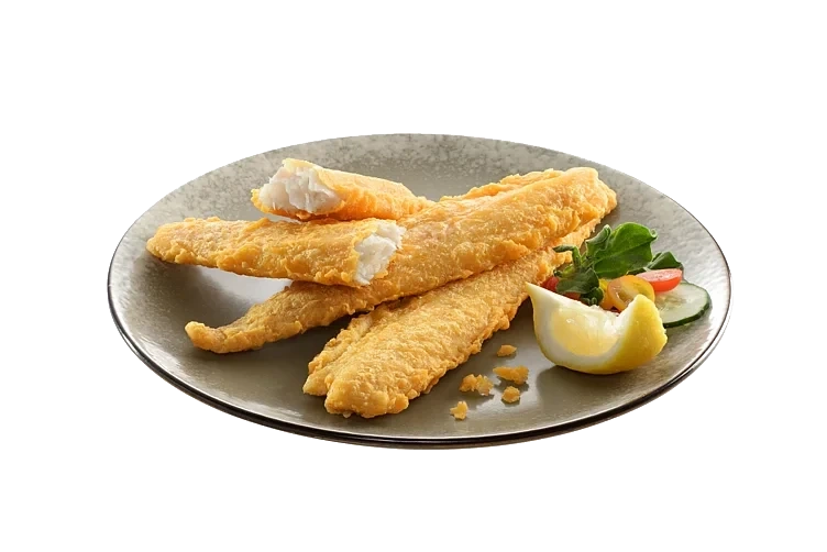 Sprøbakt alaska pollock glutenfri 110-130g   6kg