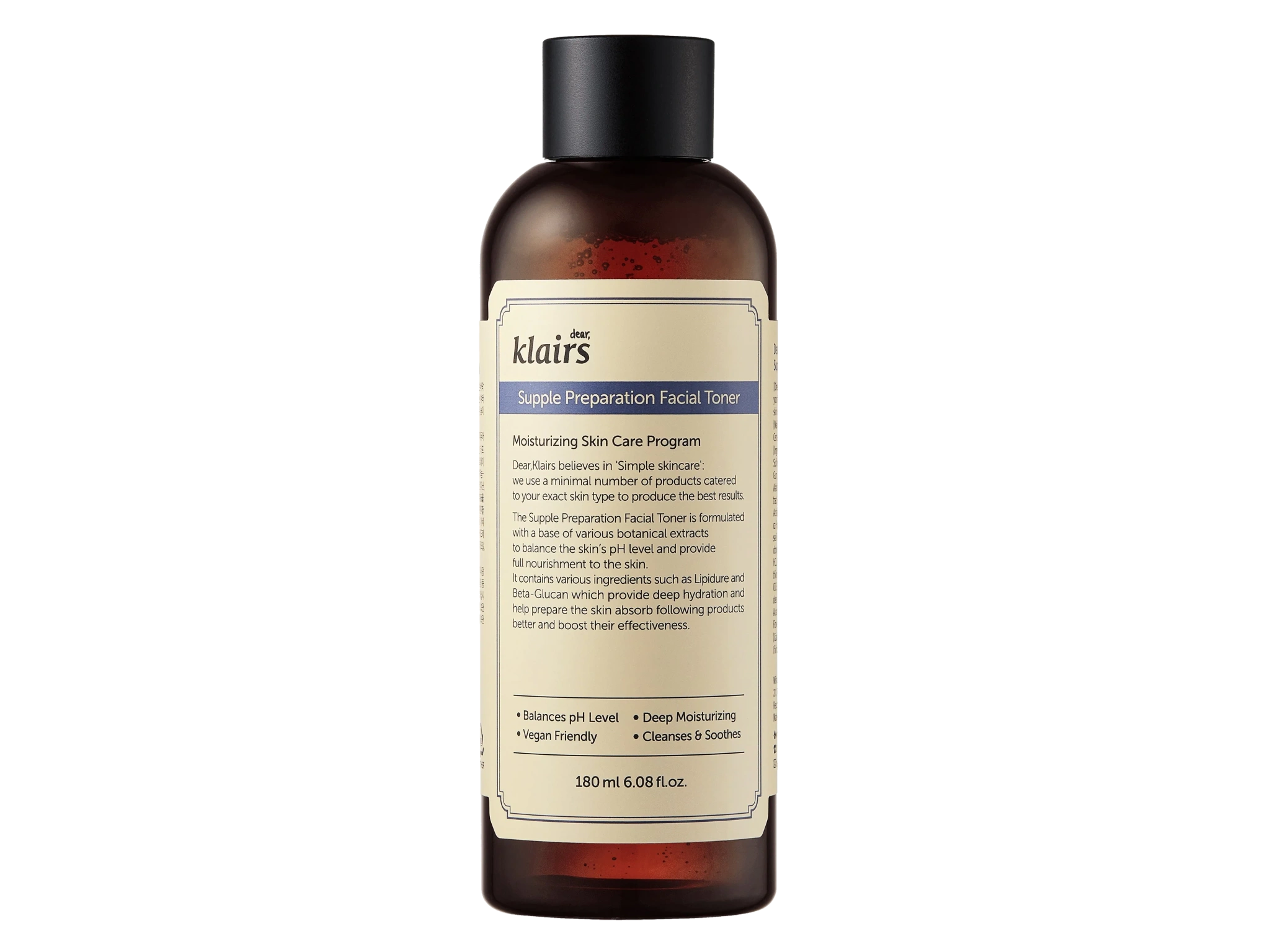 Klairs Supple Preparation Facial Toner, 180 ml