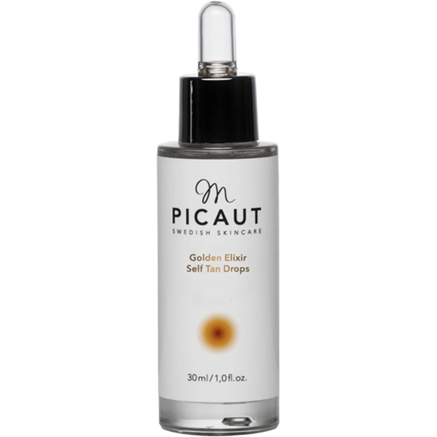 M Picaut Swedish Skincare Golden Elixir Self Tan Drops