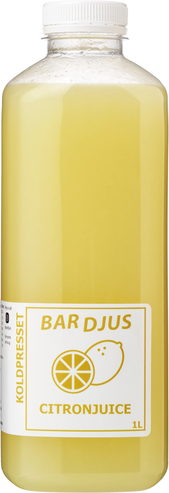 BAR DJUS Frossen Koldpresset Citronjuice