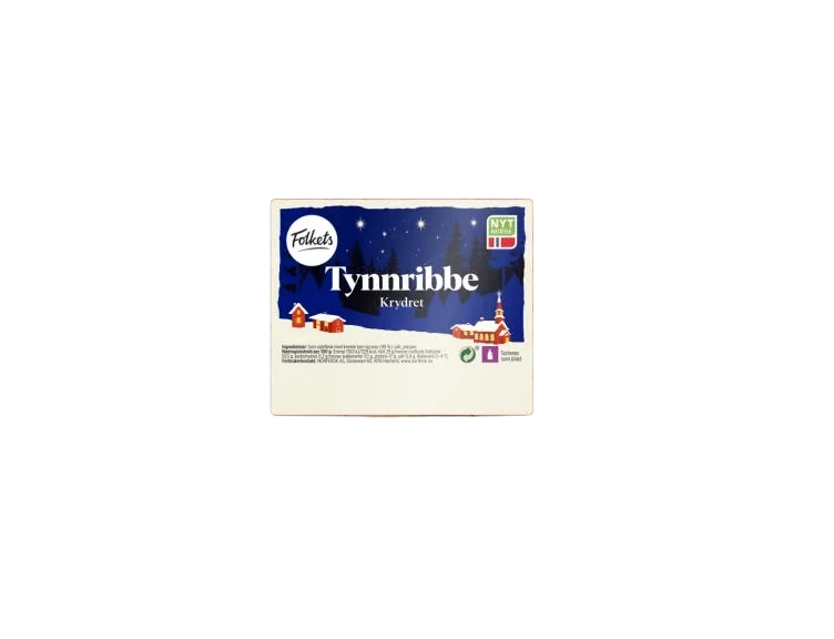 Svin Tynnribbe Krydret Ca3kg Folkets