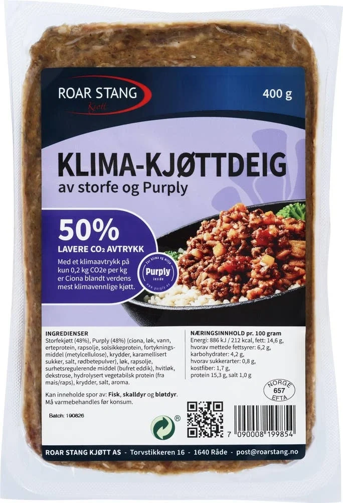 Roar Stang Klima-kjøttdeig