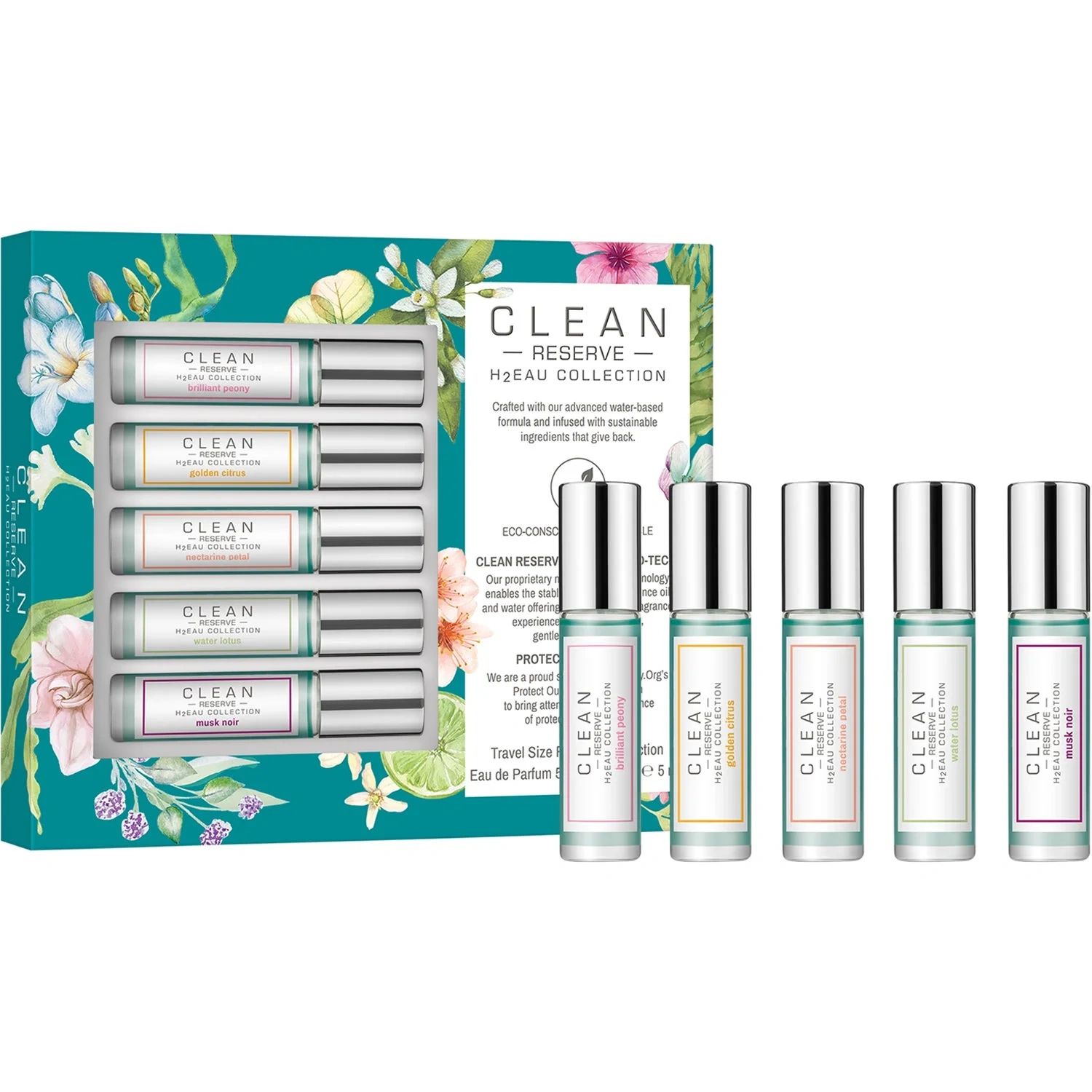 Clean RESERVE H2EAU Rollerball Collection