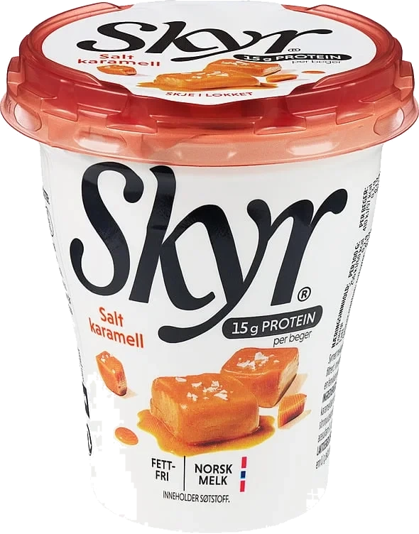 Skyr salt karamell beg 160g