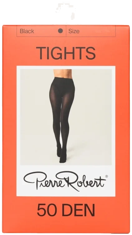 Tights 50 Den Black 40-44 Pierre Robert