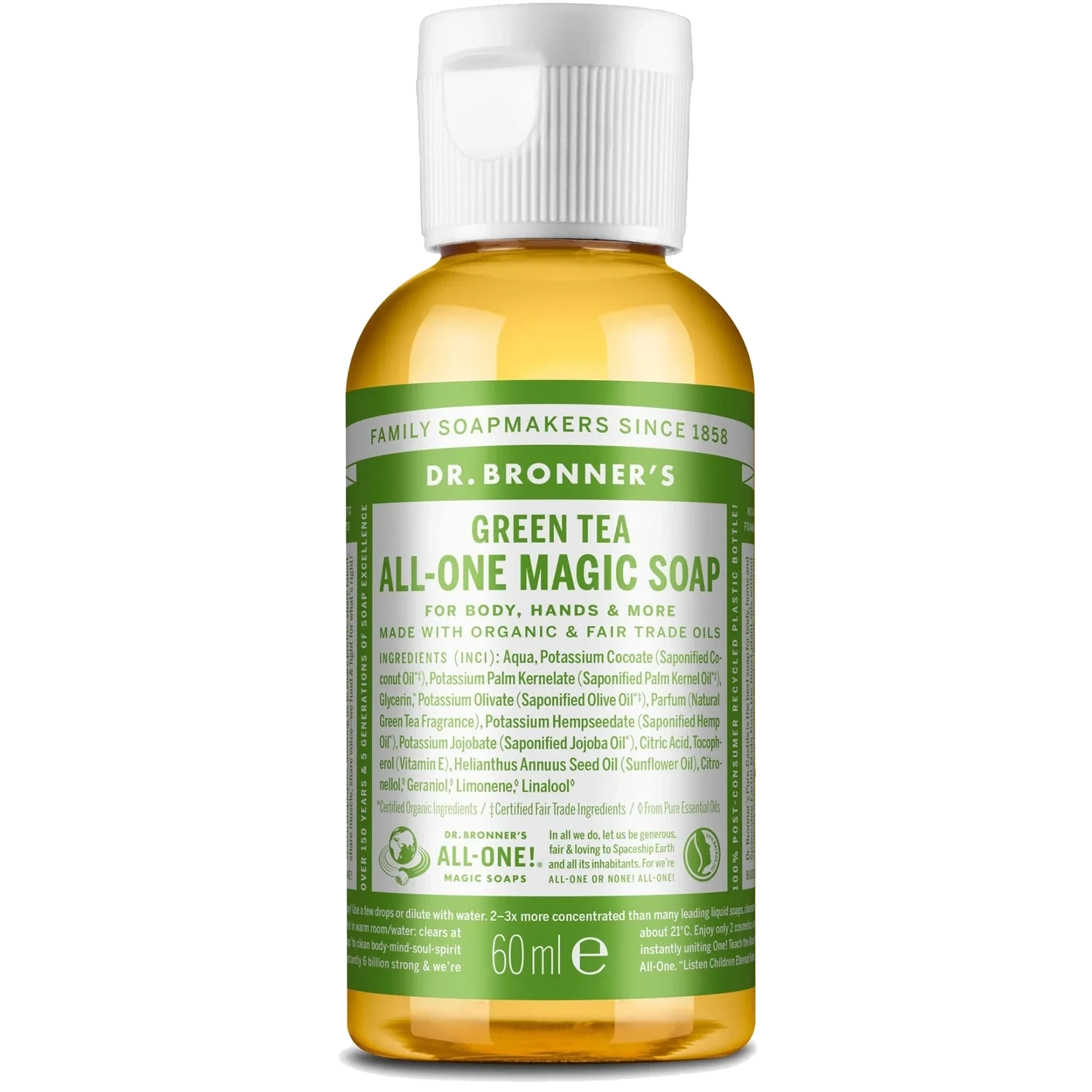 Dr. Bronner's All-One Magic Soap Green Tea