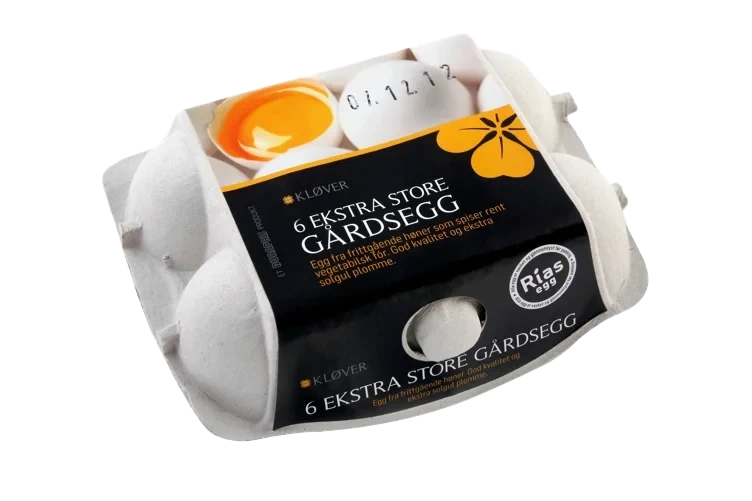 Gårdsegg Lykke Premium Xl 6pk