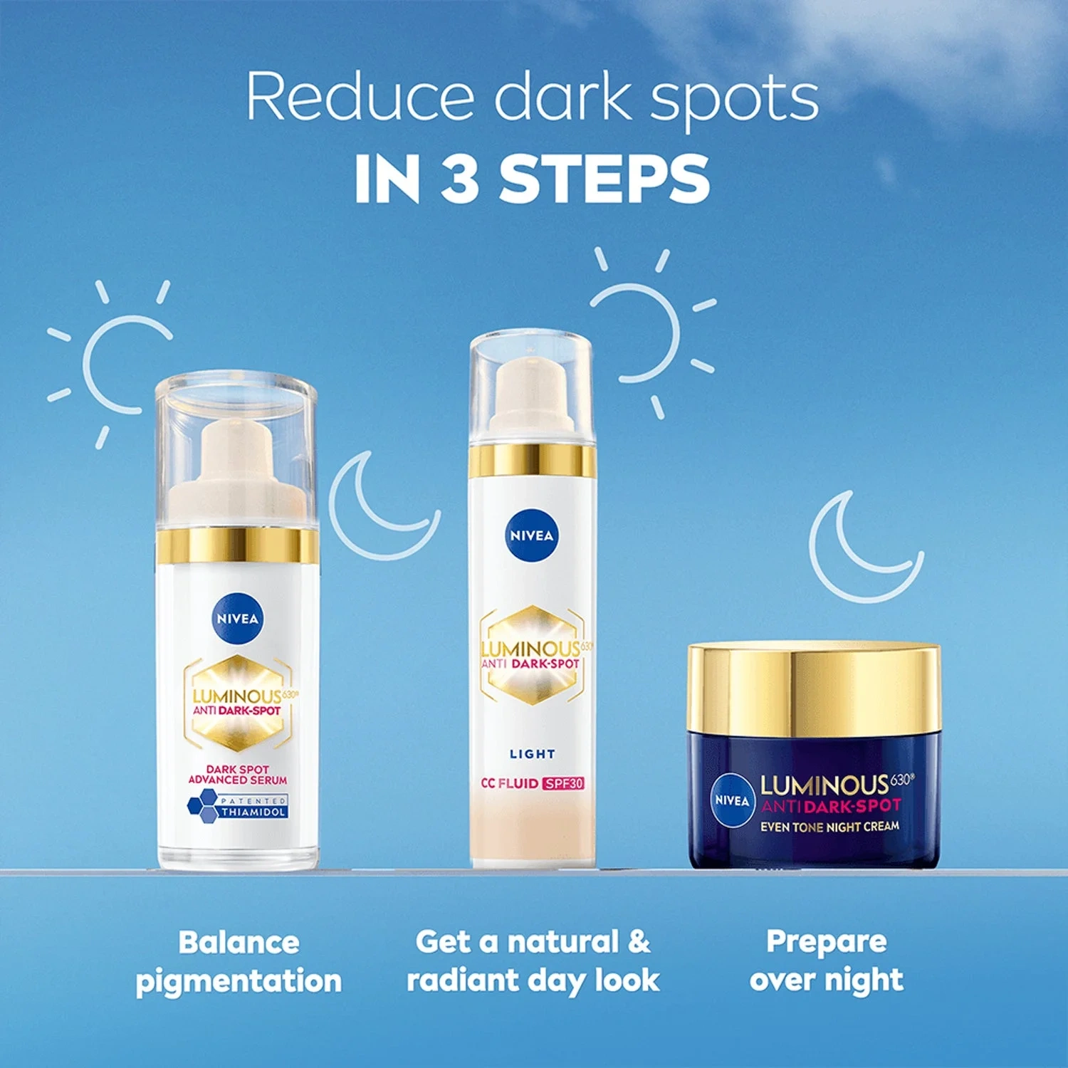 Luminous630 CC Fluid 3-in-1 light