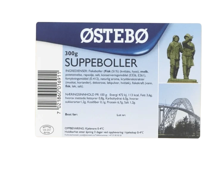 Suppeboller i Lake 300g Østebø