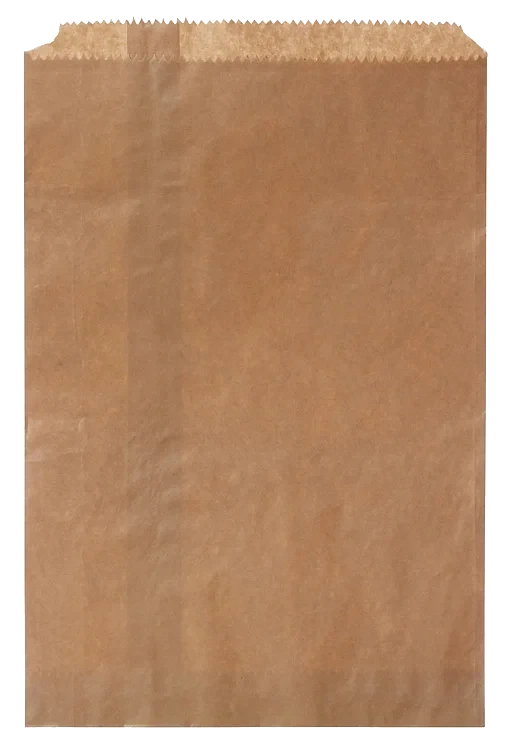 Flatpose brun baker 5kg  1000stk