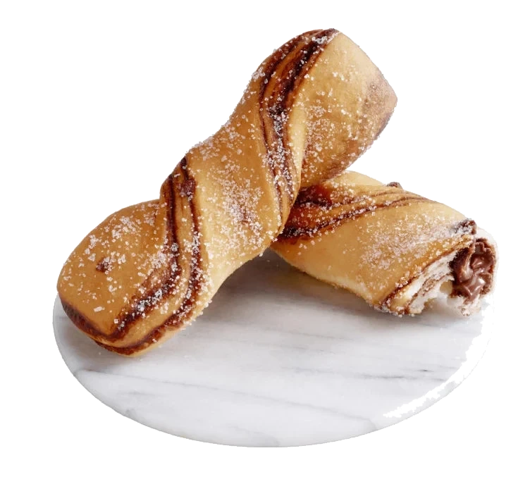 Berlinertwist m/Sjokolade 60g pr stykk