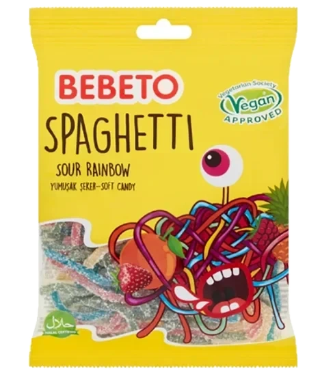 Bebeto Rainbow Spaghetti