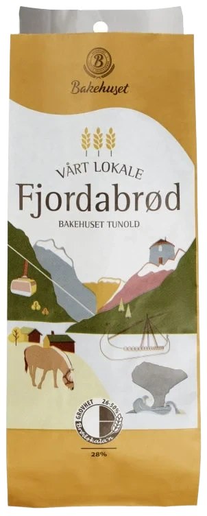 Fjordabrød 750g Tunold