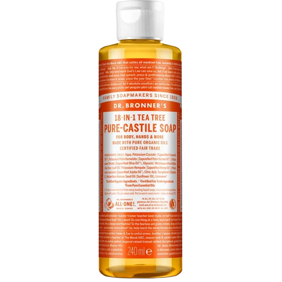 Dr. Bronner's Tea Tree Liquid Soap 236 ml