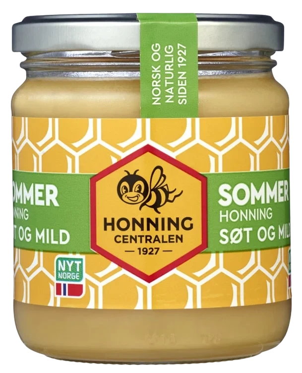 Sommerhonning Norsk 350g Honningcentralen
