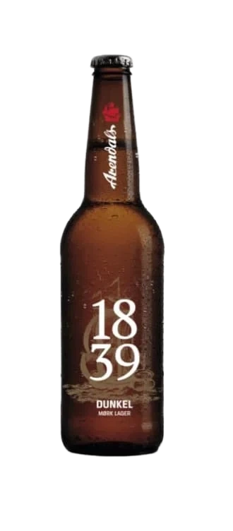 1839 Dunkel, 0,33 flaske