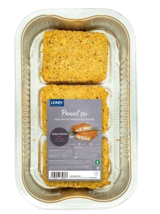 Sei Panert m/Havsalt&Pepper 345g Lerøy