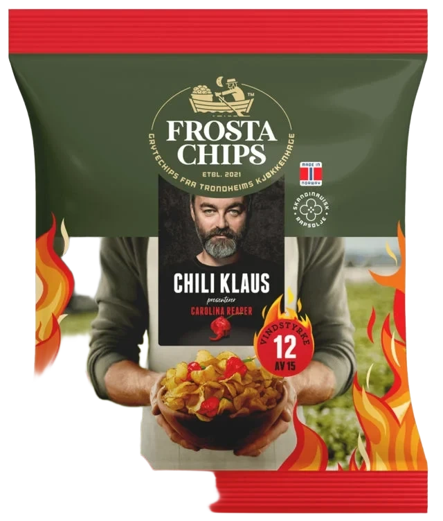 Frostachips Carolina Reaper 40g Chili Klaus