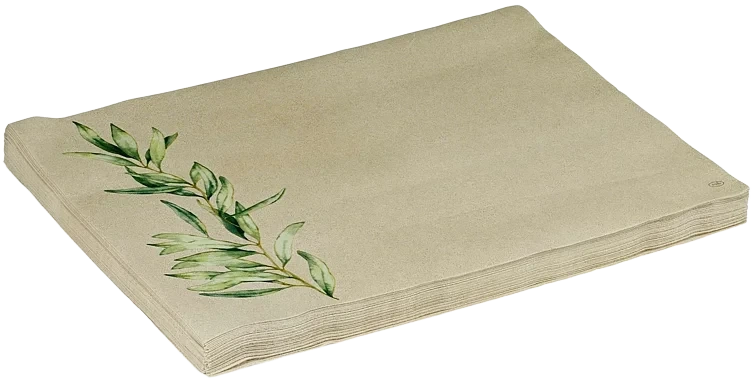 Bordbrikke d-cel foliage 100stk