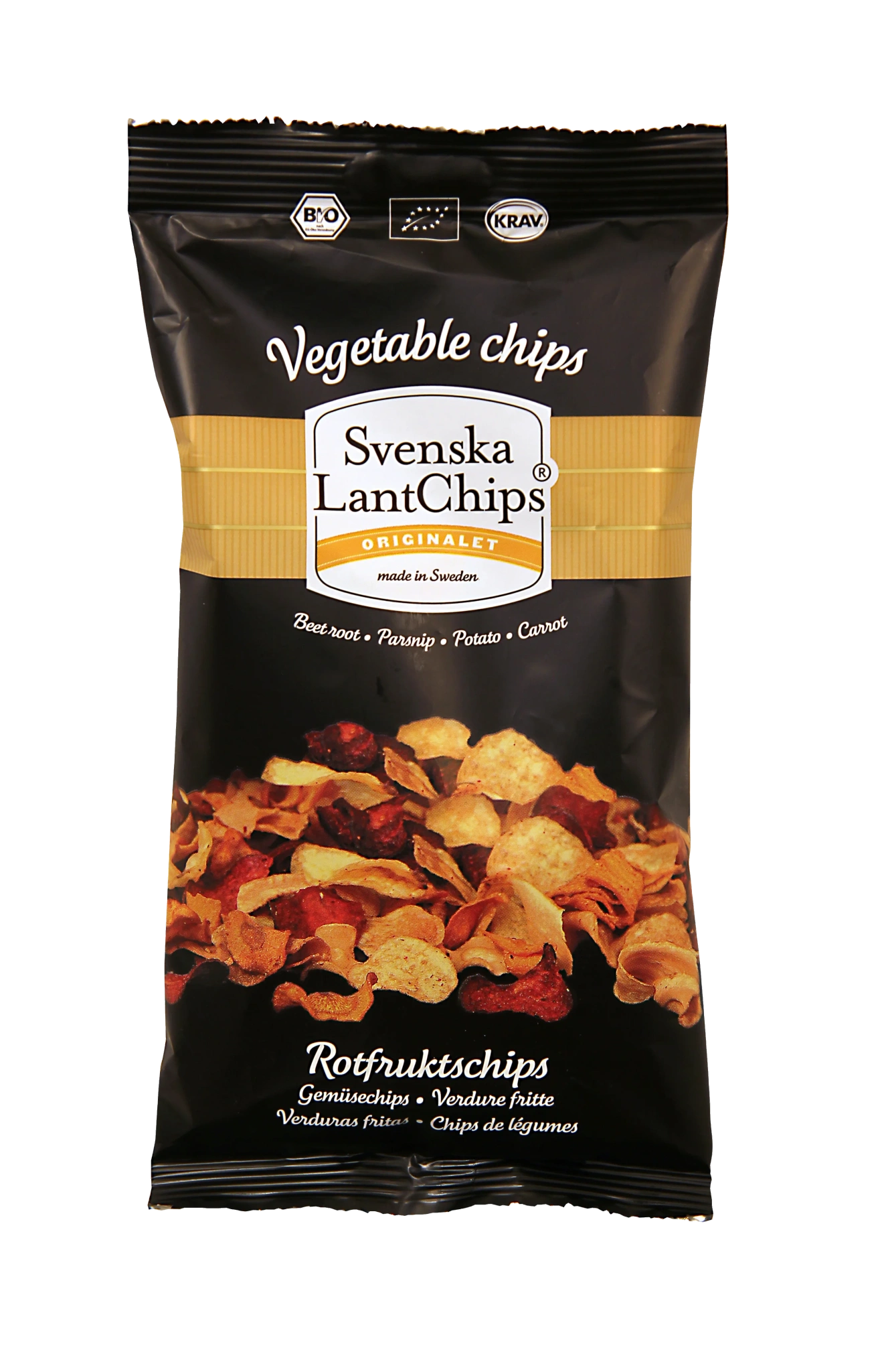 Rotfruktschips Eko