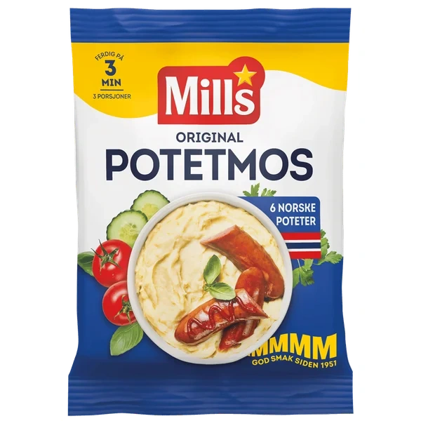 Mills Potetmos Vanlig 90g