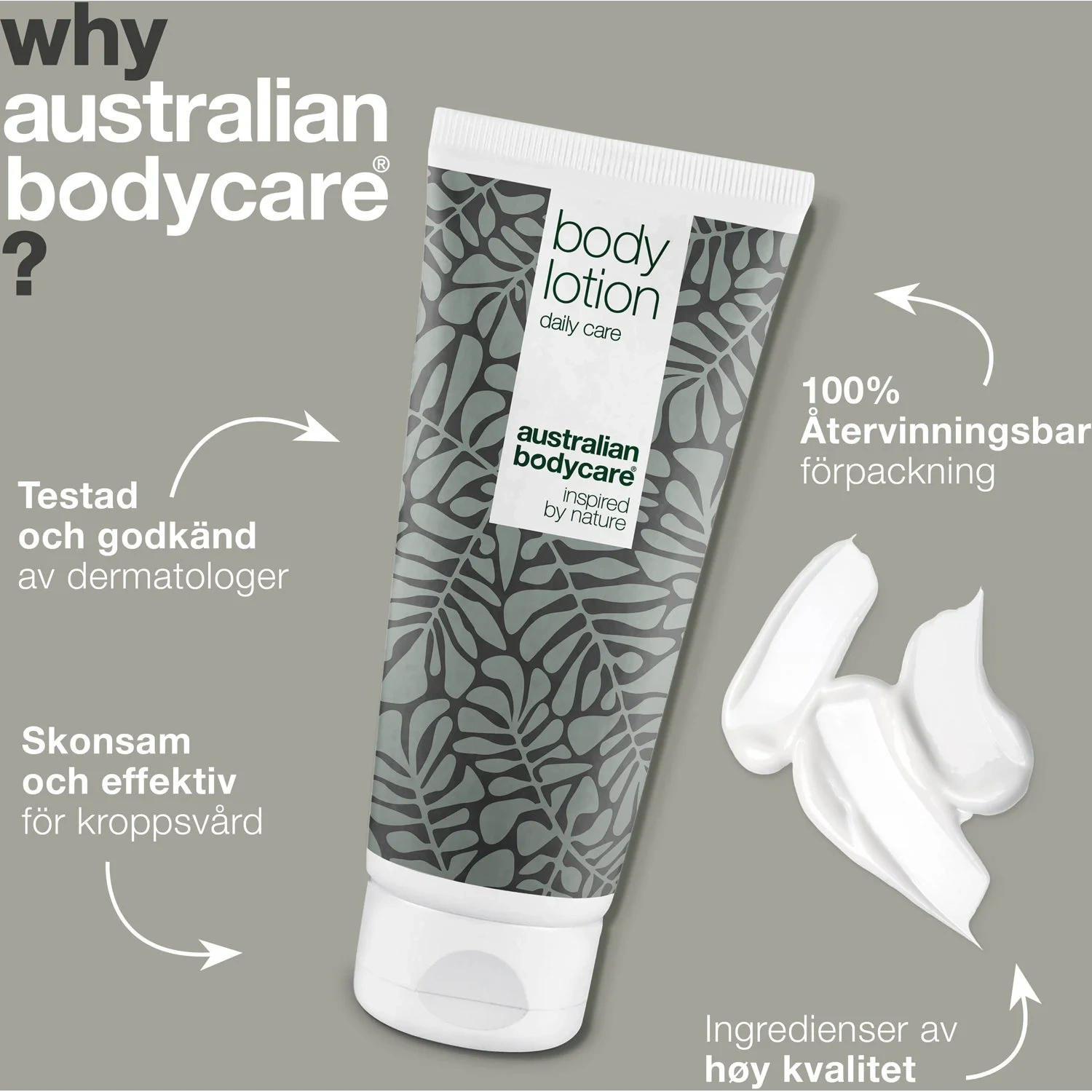 Body Lotion för torr och oren hud
