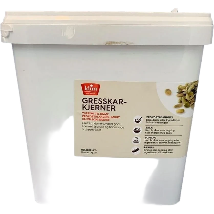 Idun Gresskarkjerner 3kg