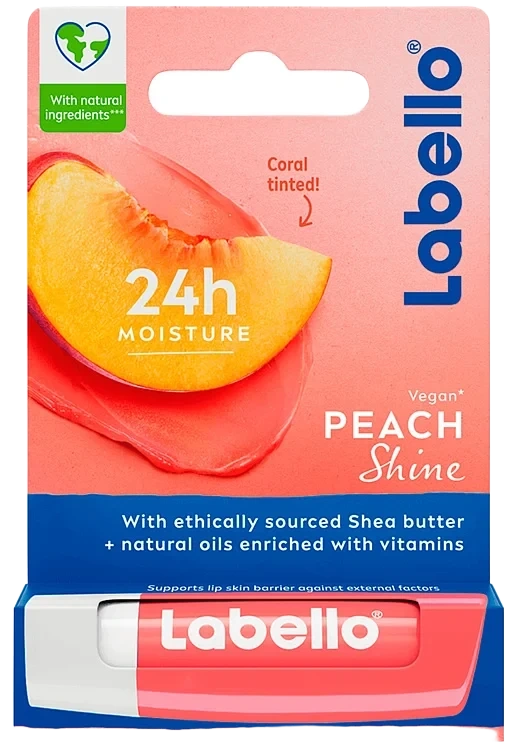 Labello Peach Shine 4,8g