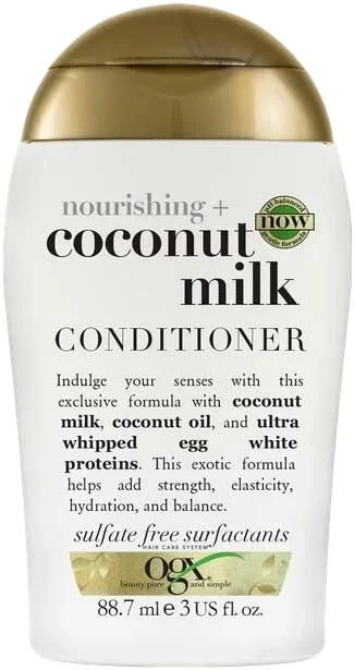OGX Coconut Milk Conditioner reisestørrelse 88,7 ml